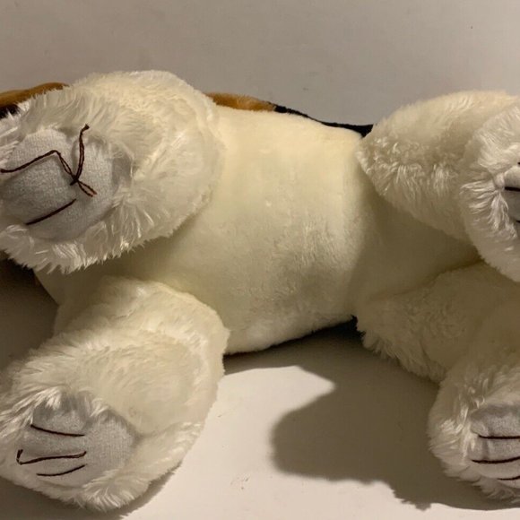 Toy Network “Buddy” Fox Terrier Dog Plush Large 15” x 20” White Brown Black 2002 - Picture 5 of 10